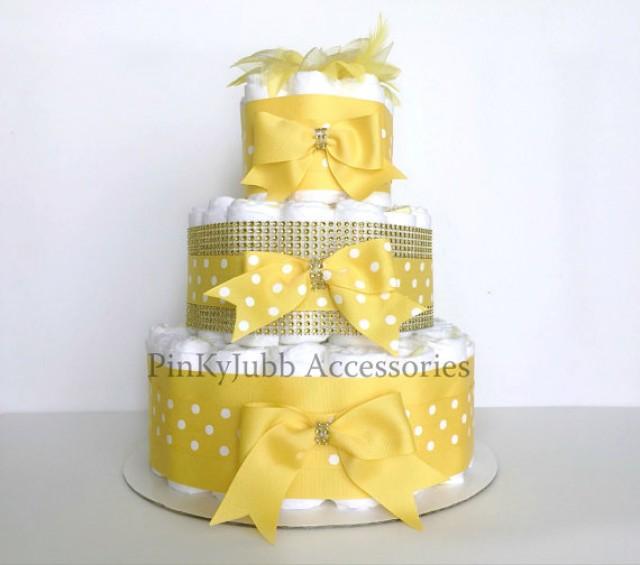 3 Tier Diaper Cake Baby Shower Gift Baby Shower Centerpiece 2260179 Weddbook