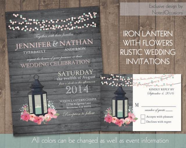 Invitation - Lantern Wedding Invitations #2261362 - Weddbook