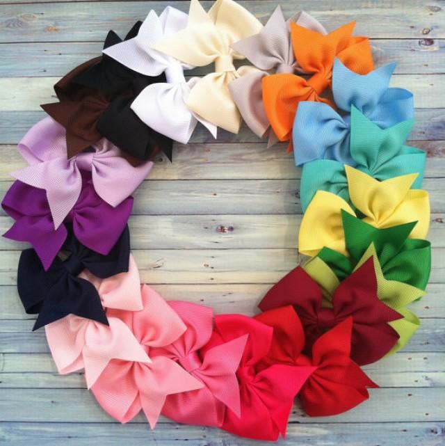 1 00 Hair Bows Customer Favorite 20 Hair Bows Girls Hair
