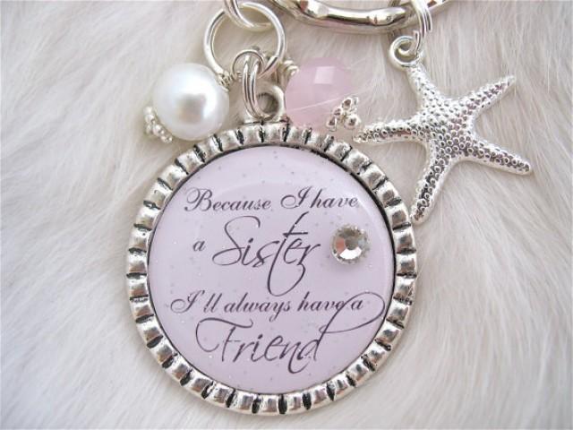 Sister Wedding Quote Bridal Jewelry Gift Pendant Personalized Engagement Jewelry Mother Of The Bride Maid Of Honor Bridal Bouquet Charm 2265115 Weddbook