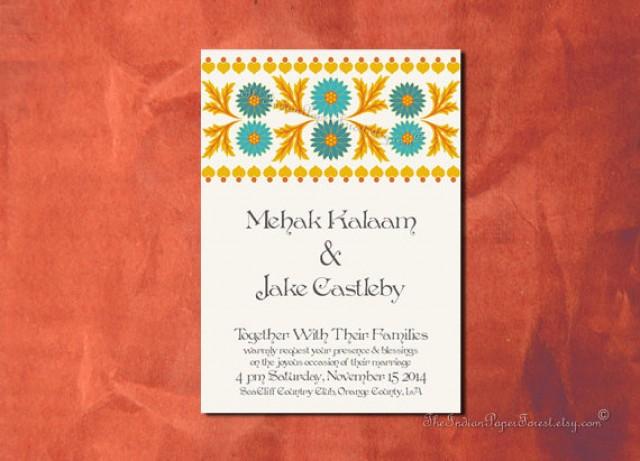 Printable Invitation Brocade Flowers Custom Design Diy Wedding Suite Printable Invitation Brocade Flowers Custom Design Diy Wedding Suite Anniversary Engagement Party Template Pdf Indian Digital Batik Rustic 2266532