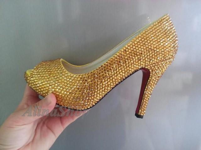 wedding shoes 4 inch heel