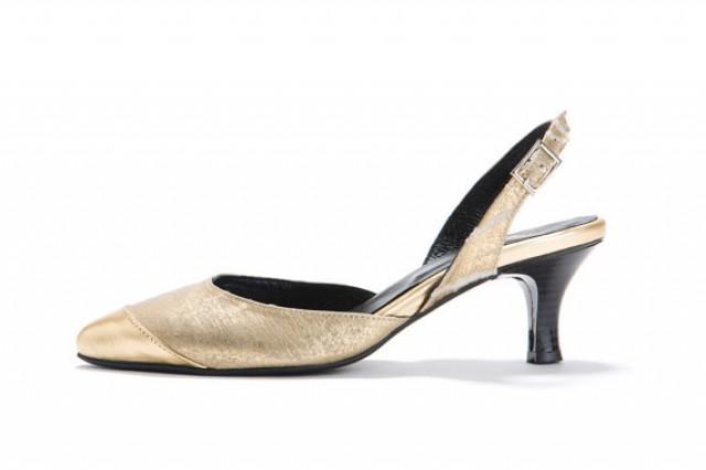 wedding sling back shoes