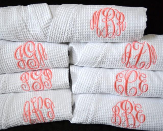 bridesmaids robes personalized