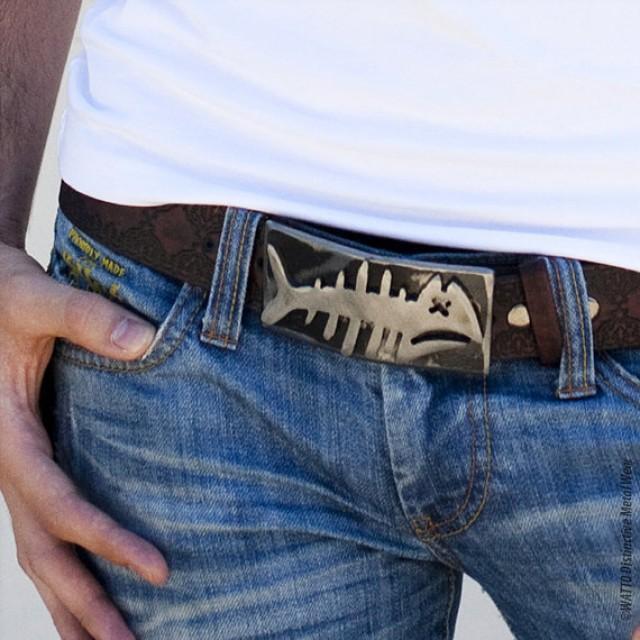 best man belt buckle