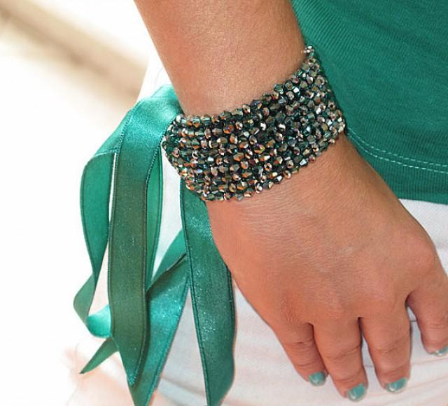 sparkly cuff bracelet