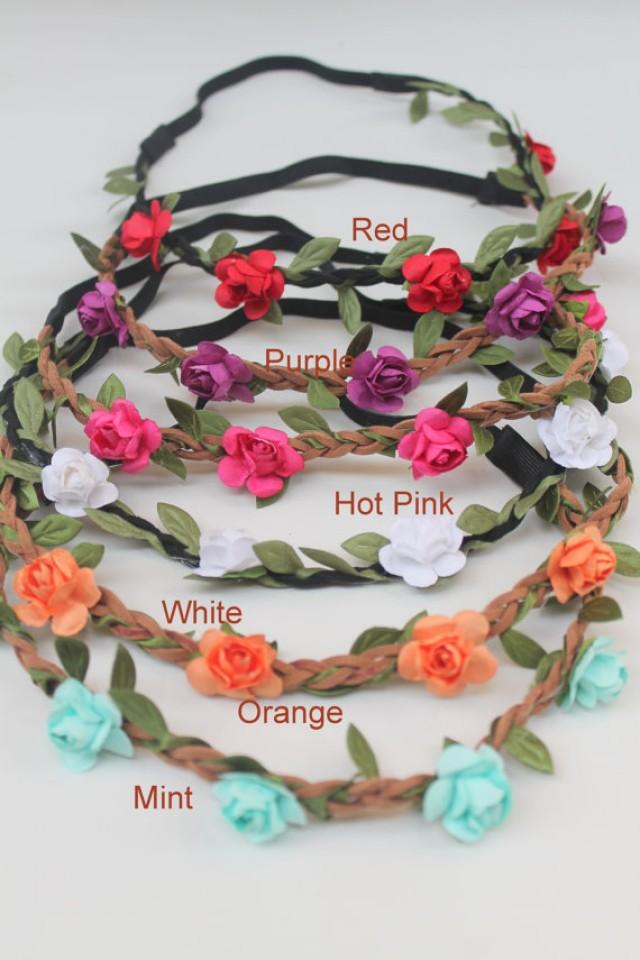 Dainty Flower Crown Headband...vintage Inspired Headband...wedding