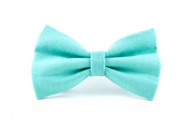 blue dog bow tie