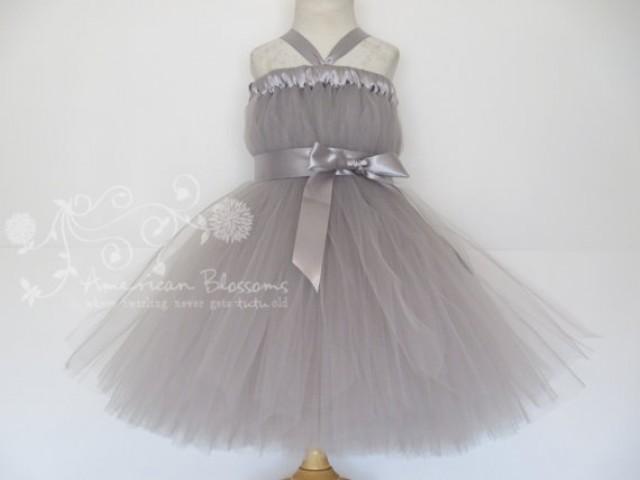 grey tutu dress baby