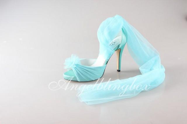 baby blue prom shoes
