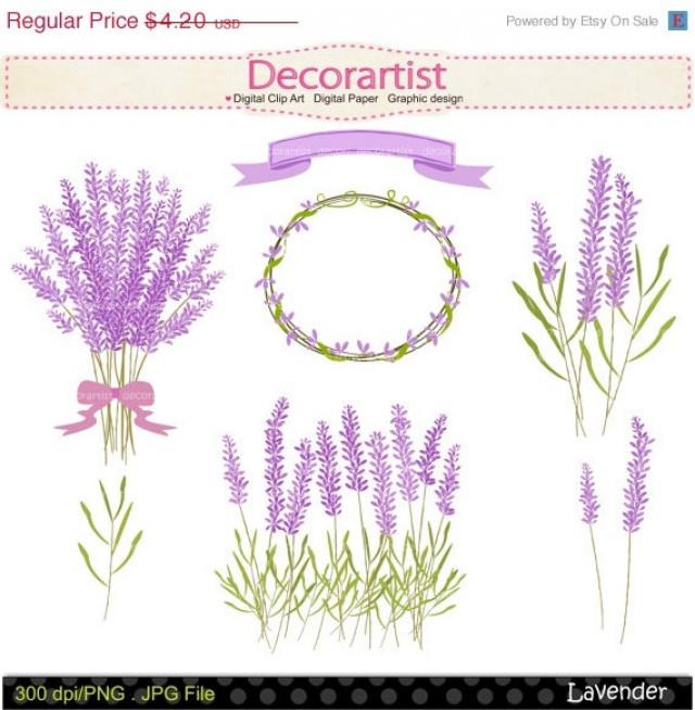 On Sale Flowers Clip Art Lavender Clip Art Frame Clip Art Lavender Bouquet Label Flowers Clip Art Instant Download 2281333 Weddbook