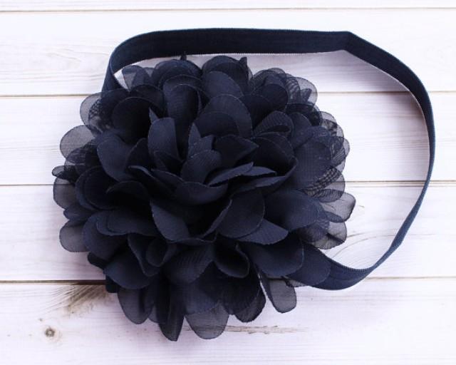 blue headband for baby girl