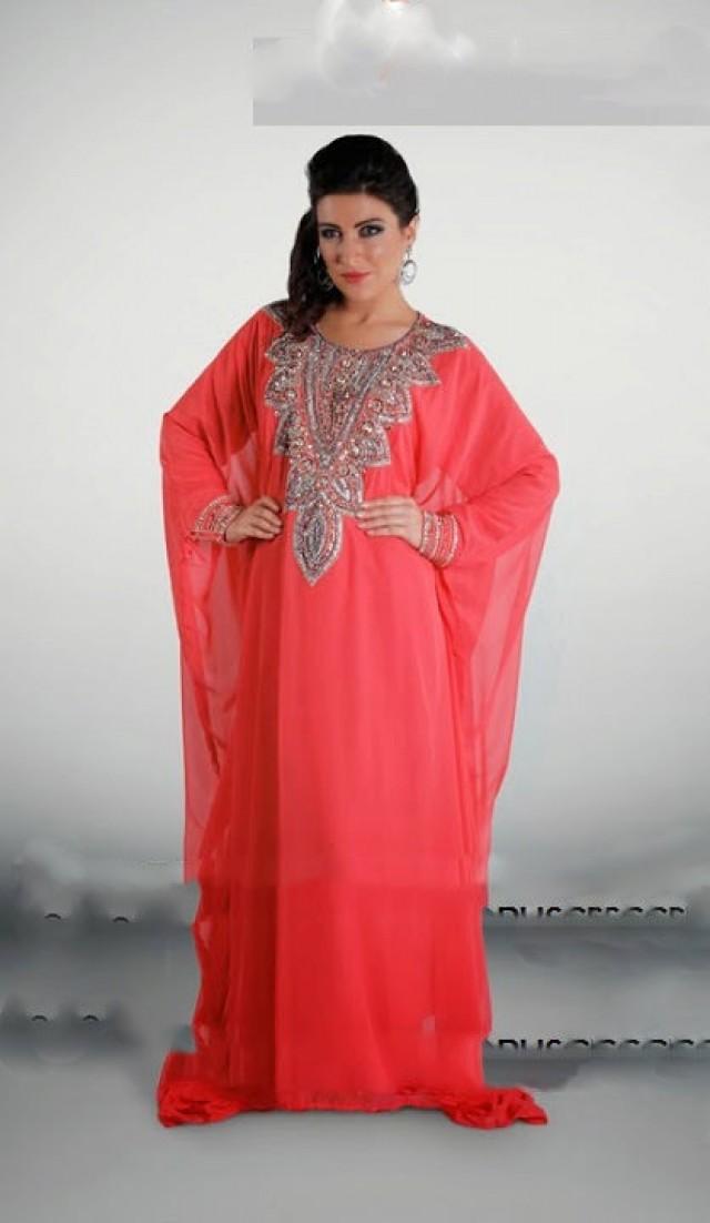 Very Elegant Dubai Kaftan Abaya Khaleeji Jalabiya Dress (Wedding Dress