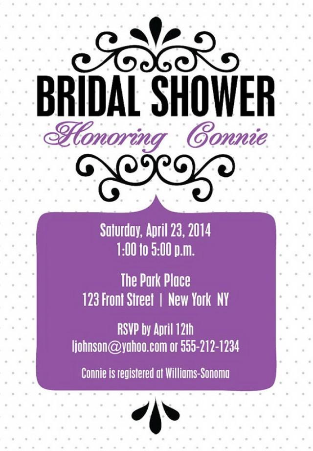 Bridal Shower Invitations - Unique Wedding Shower Invitation #2284497 - Weddbook