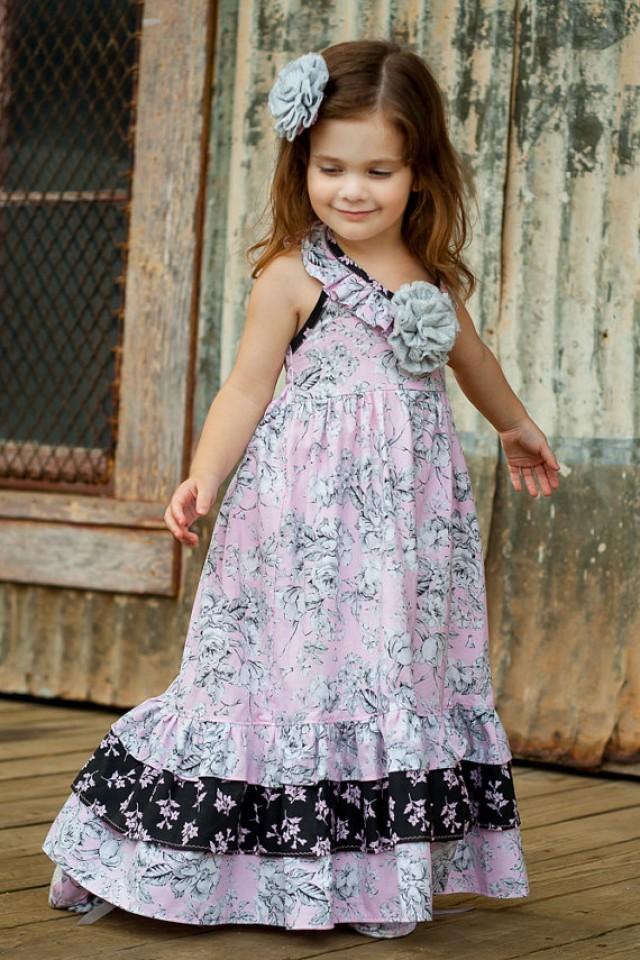 little girls long dresses