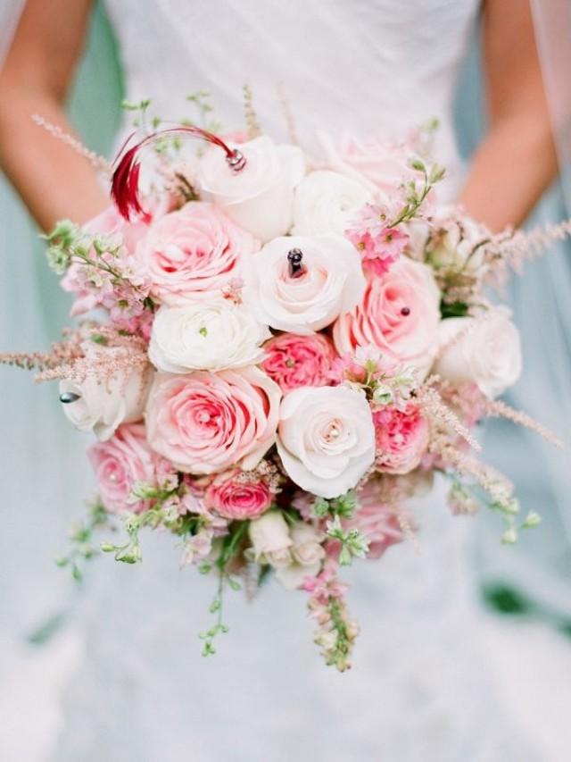 Wedding Bouquet Pink Rose Bridal Bouquet 2285400 Weddbook