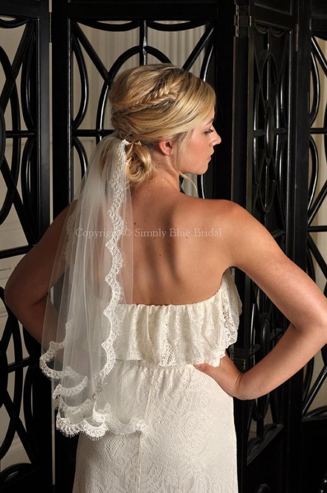 Wedding Veil Lace Trim, Alencon Lace Veil White, Ivory 2285752