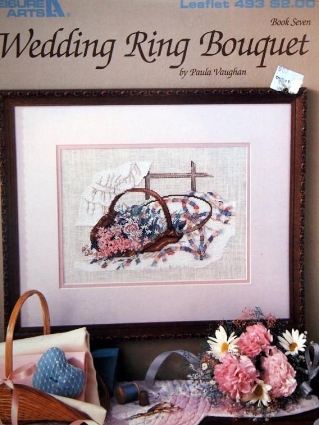 Wedding Ring Bouquet Book Seven By Paula Vaughan Vintage Cross Stitch