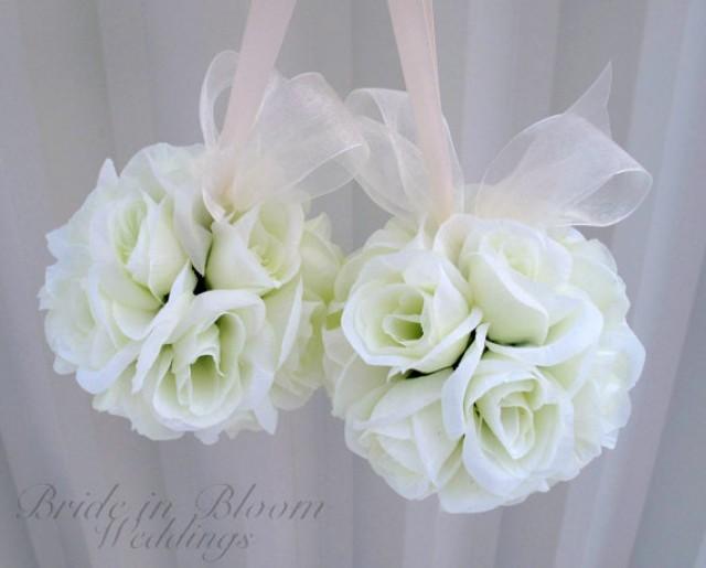 Wedding Flower Ball Pomander Wedding Decorations Ceremony Aisle Pew