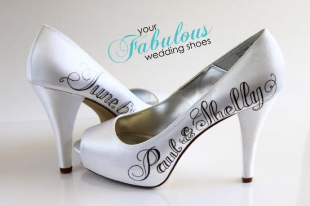 custom wedding shoes