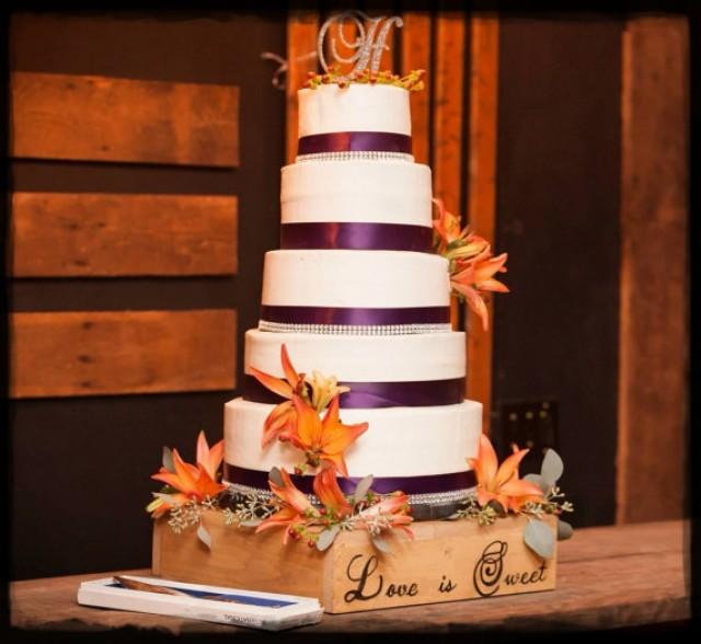 8 10 12 Rustic Wood Cake Stand Wedding Cake Stand Birthday