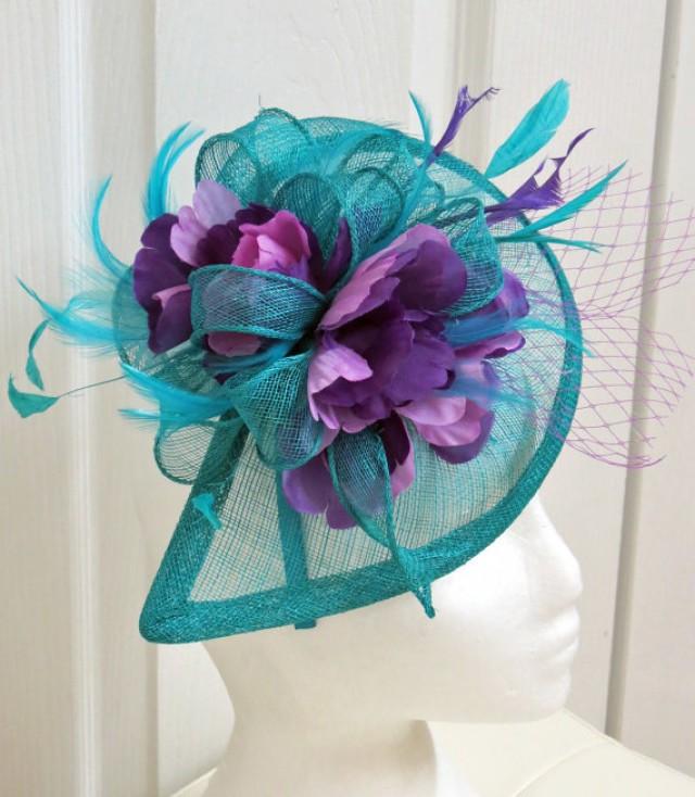 turquoise hats for weddings