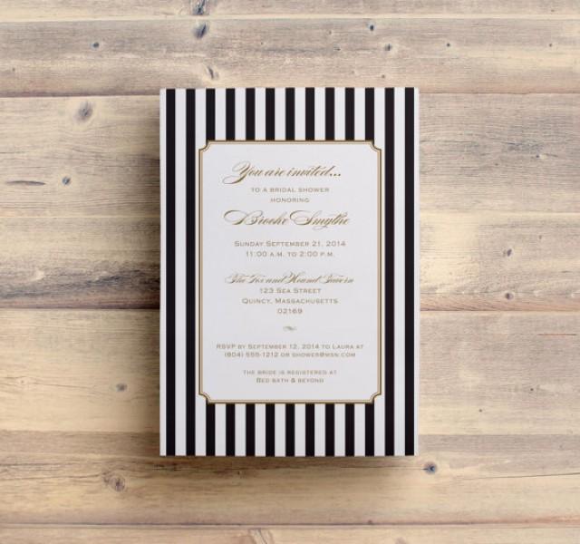 Printable Bridal Shower Invitation Printable Wedding Shower Invitations