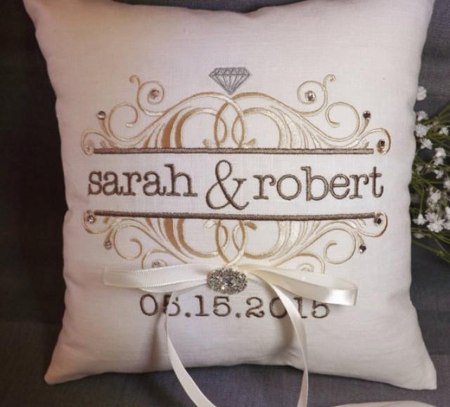 custom wedding pillows