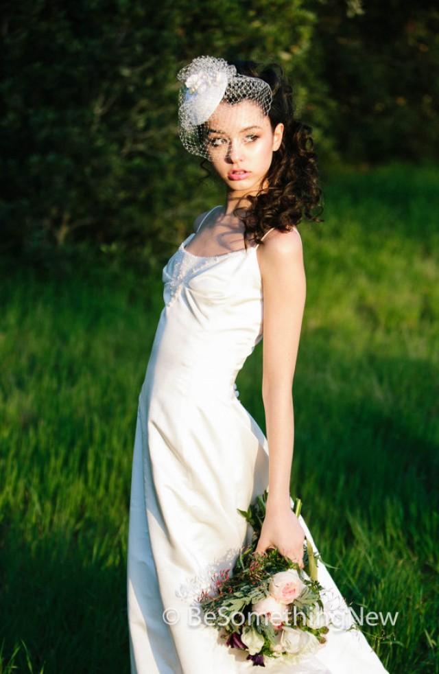wedding hair hat