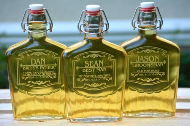Bachelor Party Personalized Flasks Groomsmen Flask Engraved Flasks 