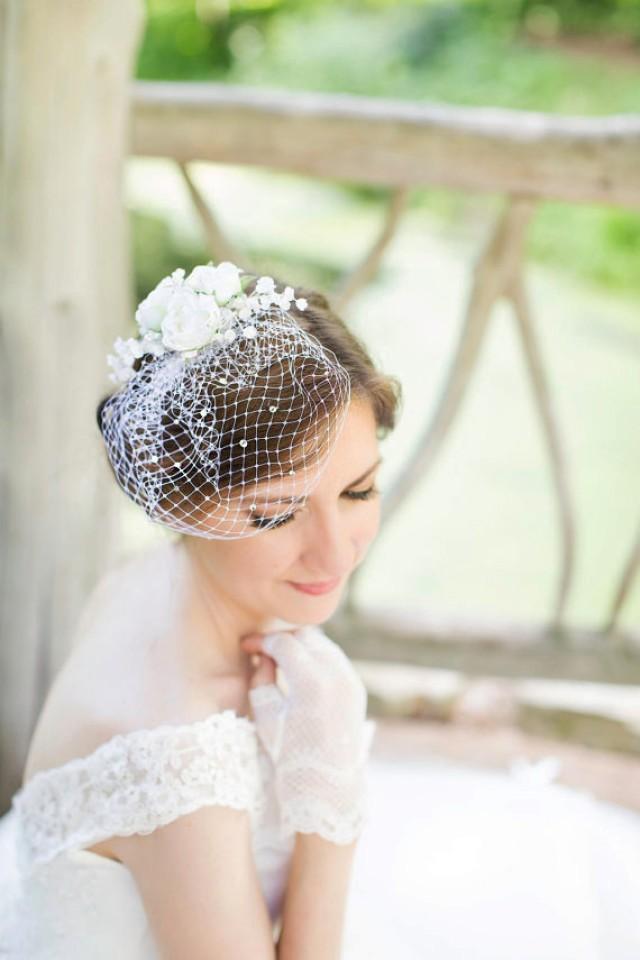 small bridal veil