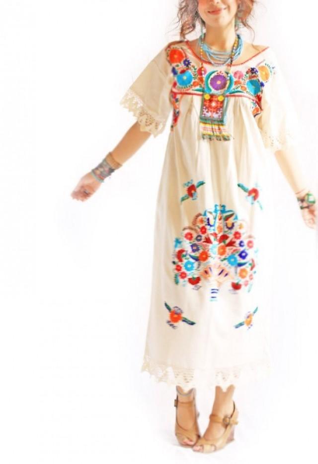 crochet mexican wedding dress