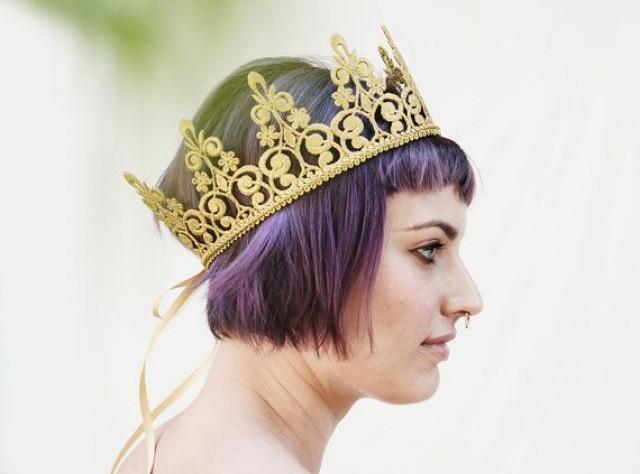 lace birthday crown