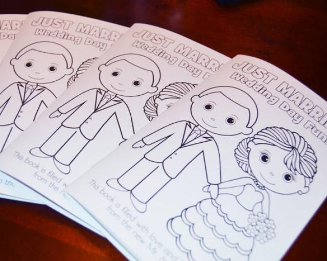 Instant Download 8 5x5 5 Printable Wedding Coloring Activity