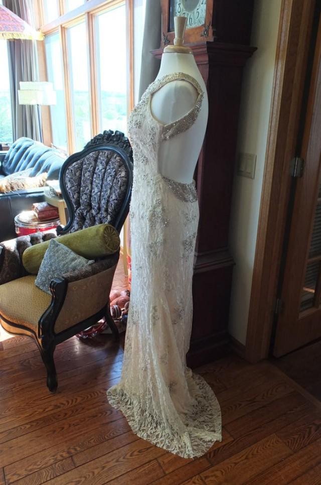 1920s backless dress
