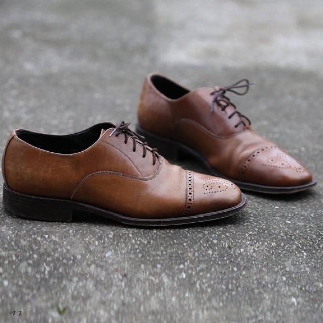 vintage leather shoes mens