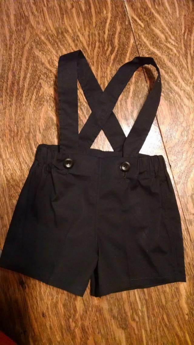 suspender shorts men