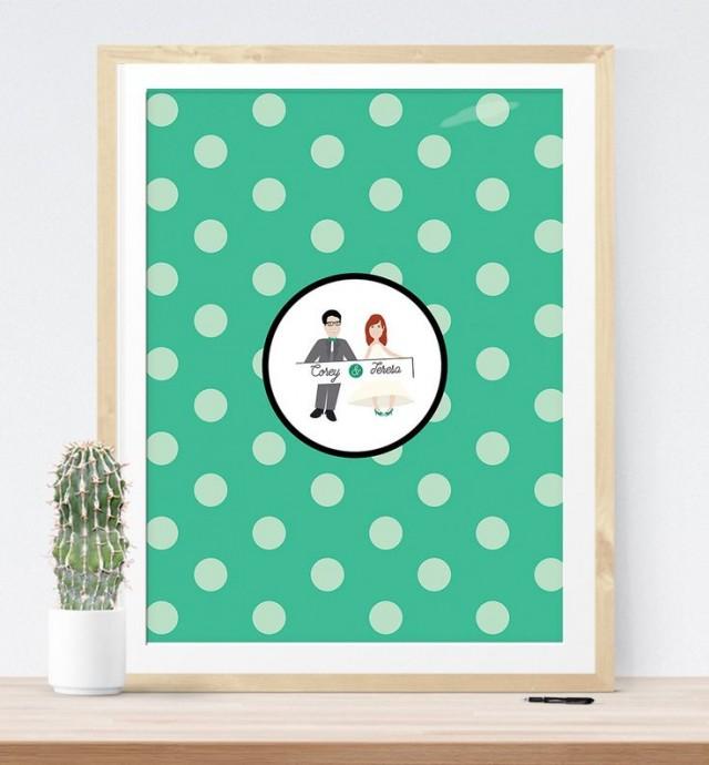 Wedding Guest Book Alternative // Guestbook Sign // Guest Book Idea