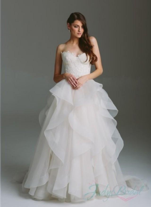 Top 45 Tea-length Wedding Dress with Color on Pinterest
