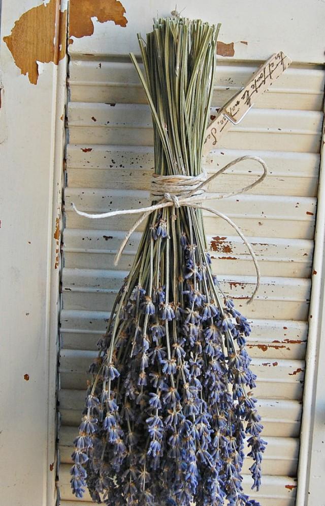 Two Dried Lavender Bouquets / French Lavender Bouquet / Lavender Bunch