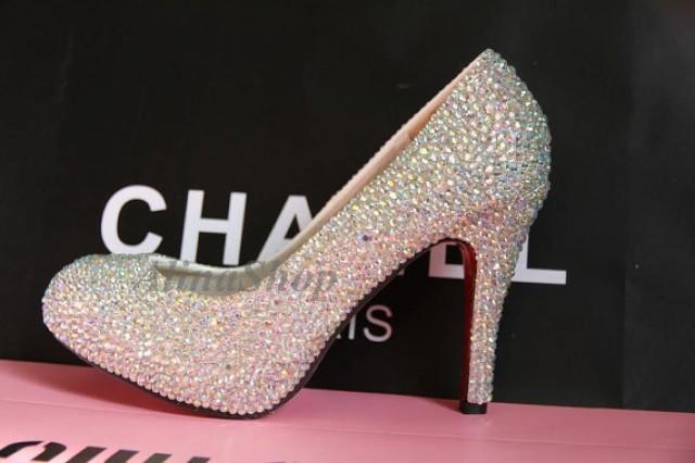 sparkle bottom shoes