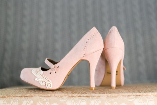 blush mary jane shoes