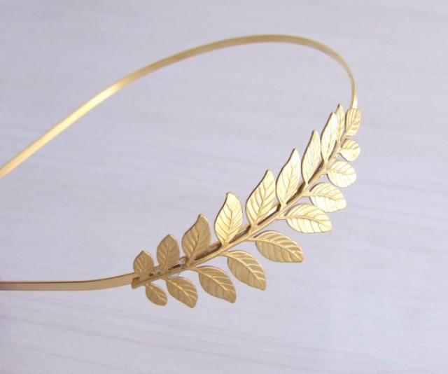 Leaf Headband, Vine Headband, Roman Headband, Bridal Hair Accessories