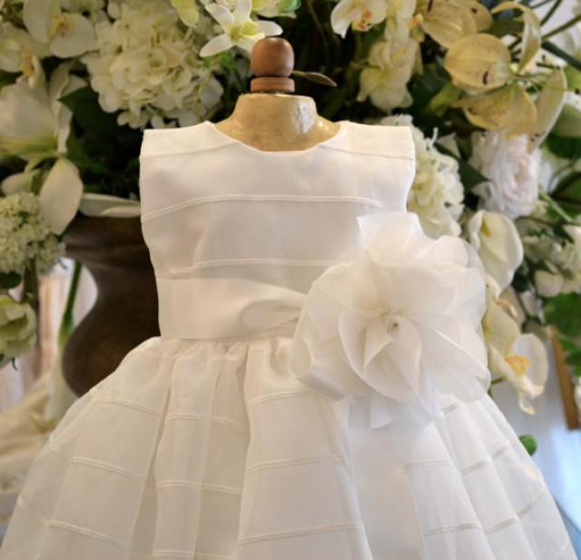 Baptism Dress, Christening Dress, Flower Girl Dress, Dedication Dress