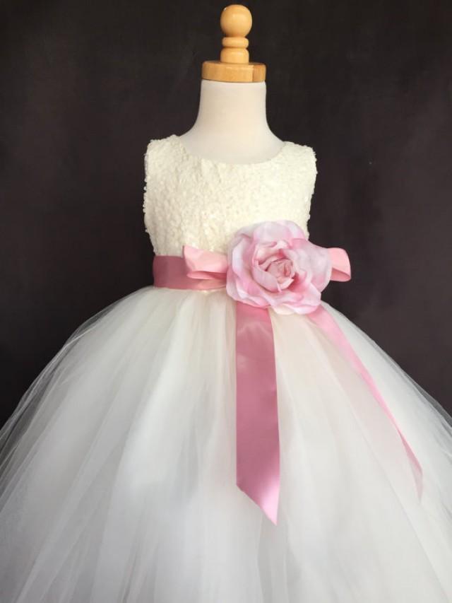New Floral Girls Party Dress in Pink Black 9-12 12-18 18-24 Months 2-3 Years