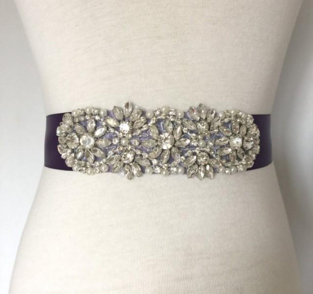 Crystal Sash Violet Sash Deep Purple Bridal Sash Rhinestone Sash Wedding Dress Sash Wedding Gown Belt Floral Crystal Pearl Applique Sash 2321320 Weddbook So, where will you get all the relevant information about the purple lace wedding dress? weddbook
