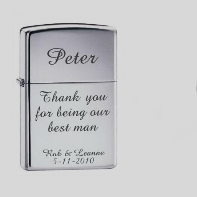 Personalized Metal Lighters Engraved Lighter Groomsmen Gift Best Man