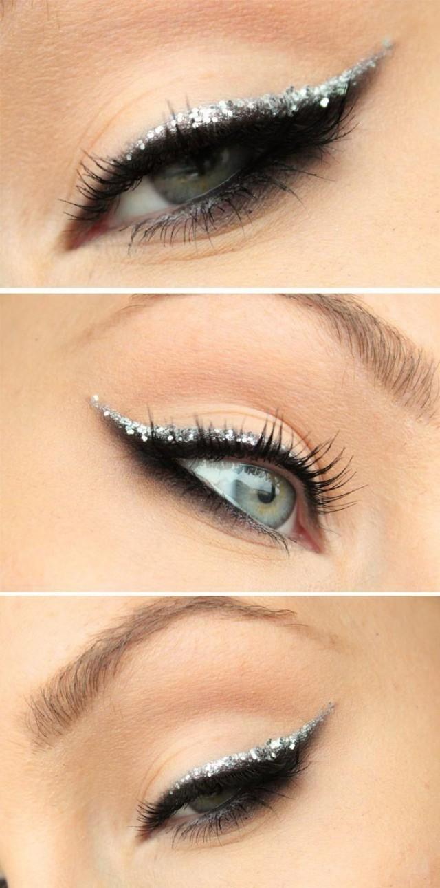 Makeup Glitter Eyeliner 2324873 Weddbook