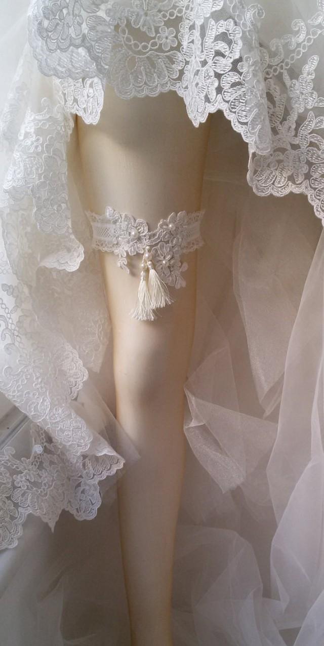 Wedding Leg Garter, Wedding Leg Belt, Rustic Wedding Garter, Bridal