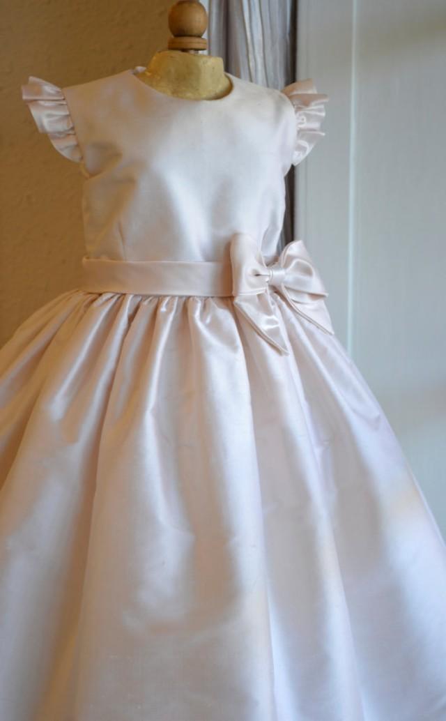 Flower Girl Dresses, Christening Dress, Baptism Dress, 1st Year